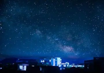 描写夜晚星空的优美句子文案
