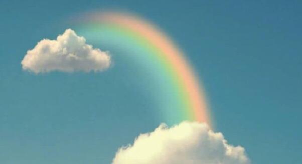 彩虹说一句话