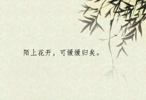 暖心的八字短句