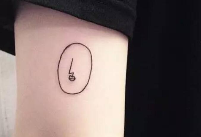 洗纹身怎么发朋友圈