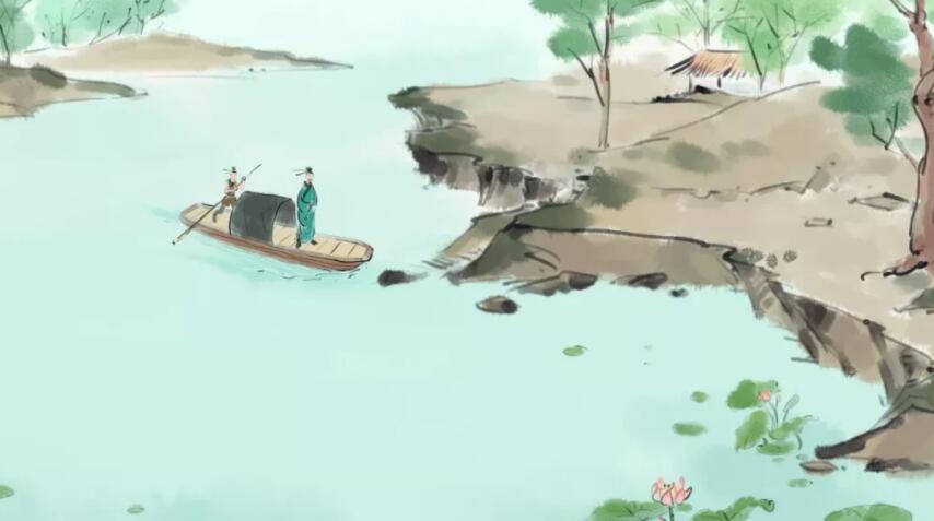 乘船风景句子文案