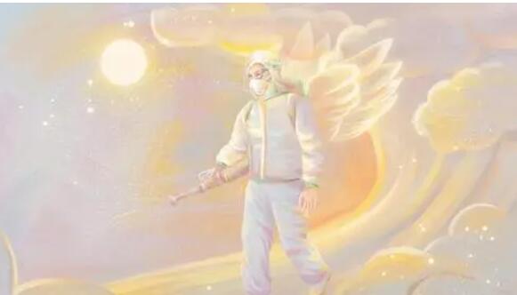 有关天使的句子文案