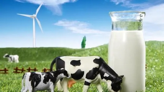 发关于喝奶的朋友圈