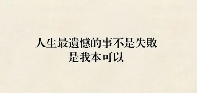 形容人生遗憾的诗句文案