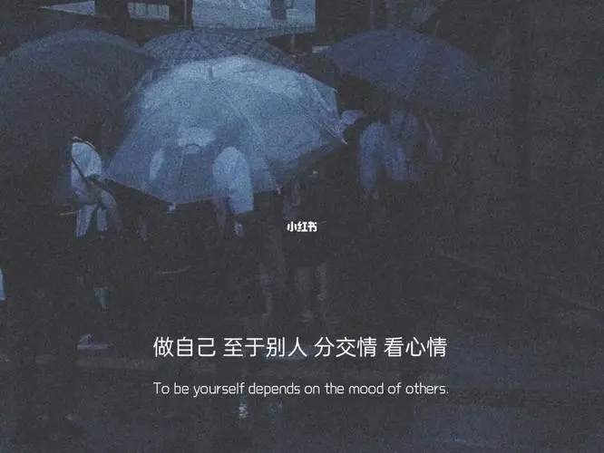 发自拍的文案高冷