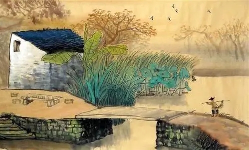 田园生活的诗句文案