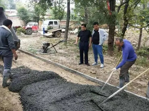 描写农村修路的句子文案