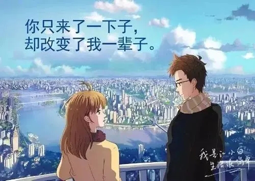 二次元优美的文案