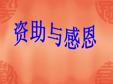 感恩国家资助的名言