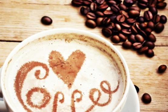 带咖啡图片的早安问候