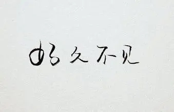 表达好久不见的句子文案