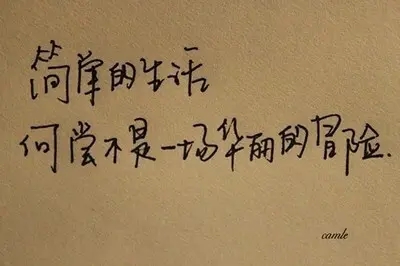 简单生活的语录文案