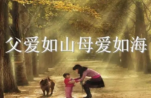 描述父爱母爱伟大纯粹的句子文案