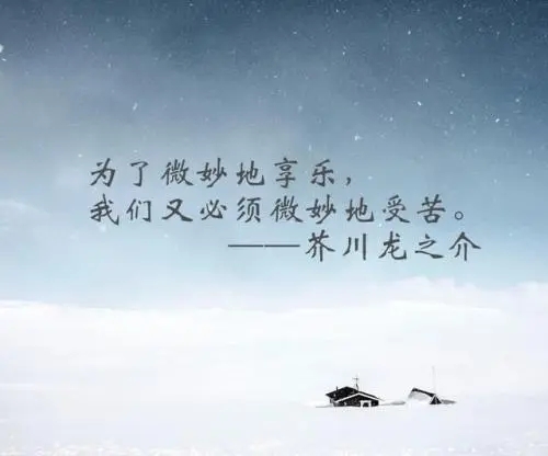 描写精致生活的名言