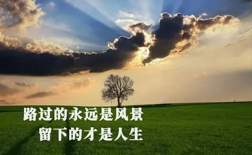 发风景图配什么句子文案