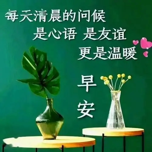 最新早上好问候句子文案