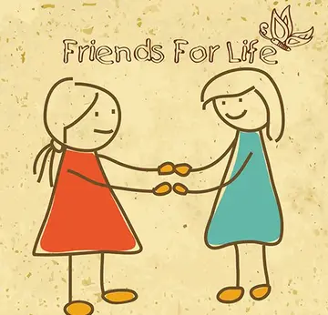 幼儿园玩伴友谊的句子文案