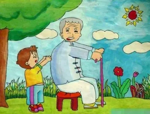 对爷爷奶奶的感恩短句