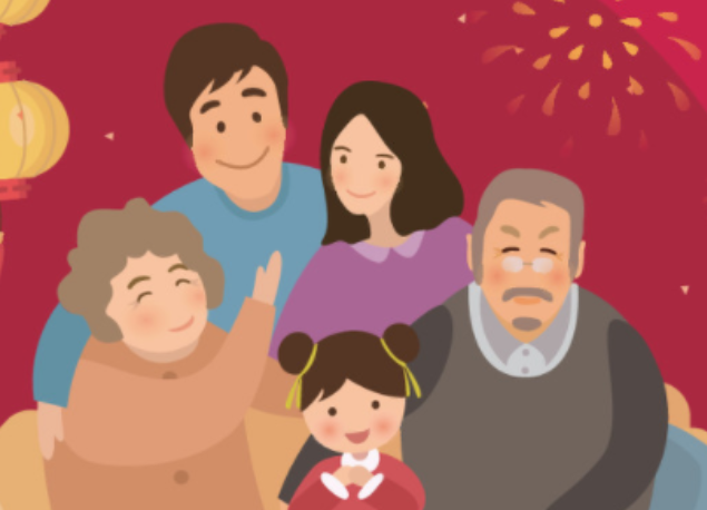 五一家人聚会的说说文案