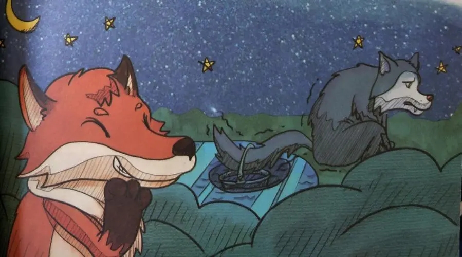 列那狐的故事好词好句文案