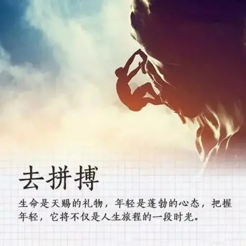 关于培训的正能量句子文案