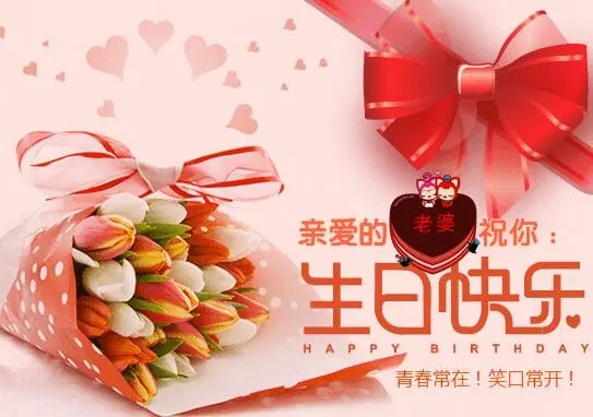 给老婆的生日祝福语