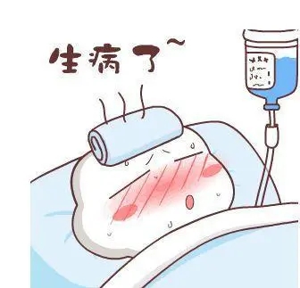 适合发烧时发的幽默说说文案