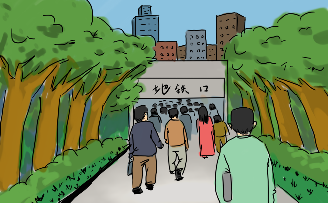 清晨上班路上的句子文案