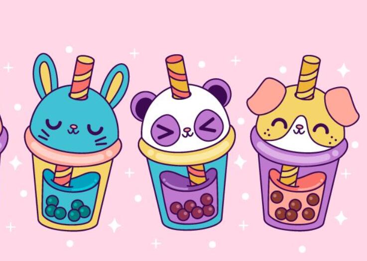 发朋友圈晒喝奶茶的短句