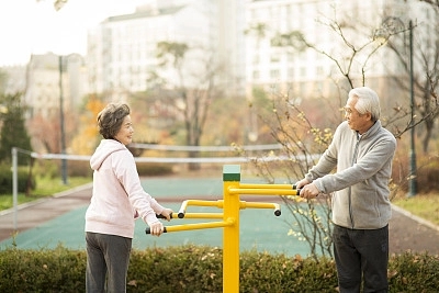 惬意的养老的诗句文案