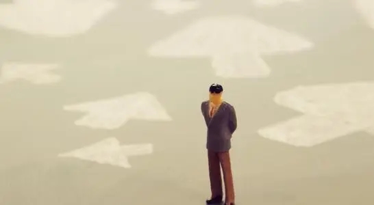 描写内心迷茫的段落