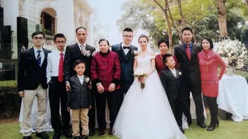 婚礼全家福照片怎么发表说说文案