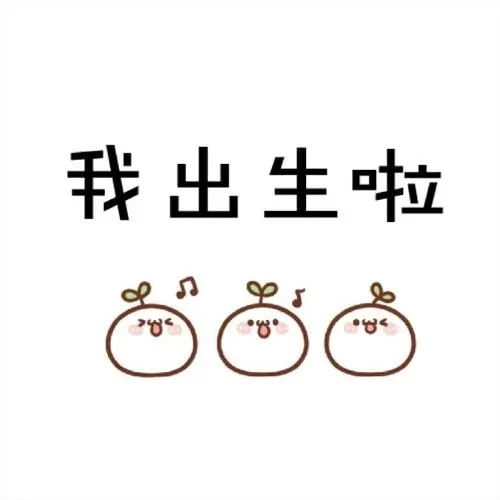 男宝宝出生报喜朋友圈