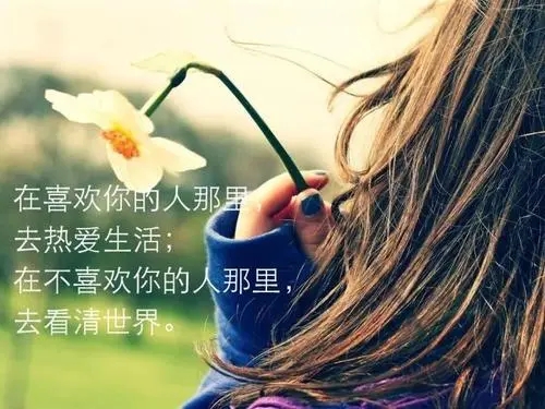 写给自己的成熟短句