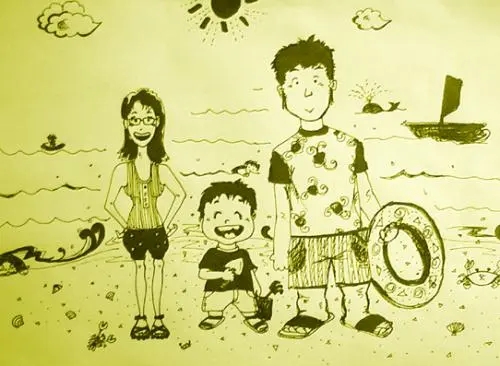 夸夸爸爸妈妈的一句话