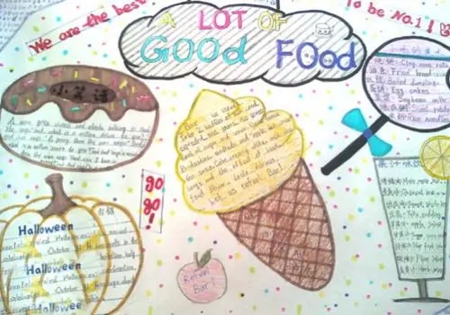 英语好句文案积累手抄报