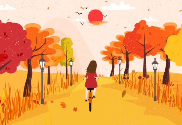 描写秋天的诗句文案