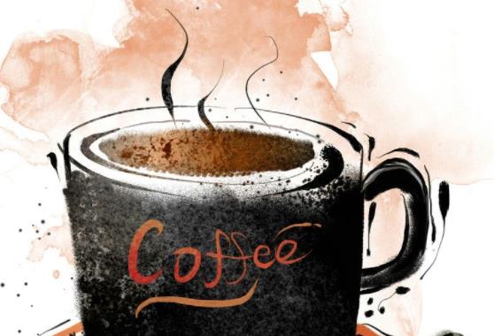 带咖啡图片的早安问候