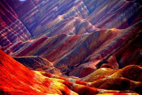 丹霞地貌的文案