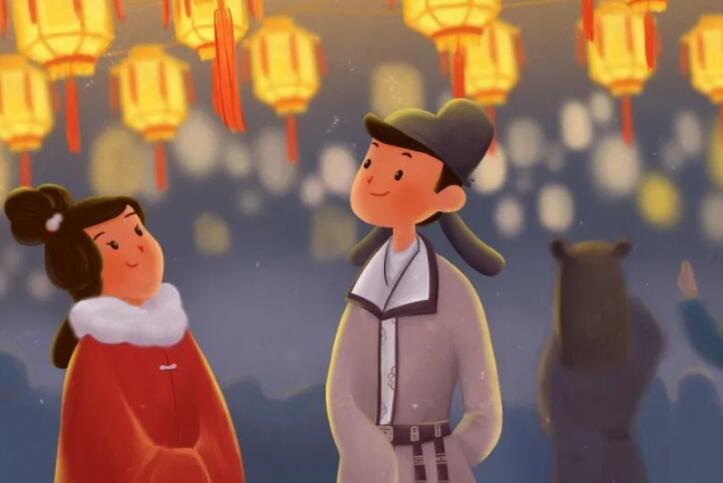 庆元宵节的诗歌