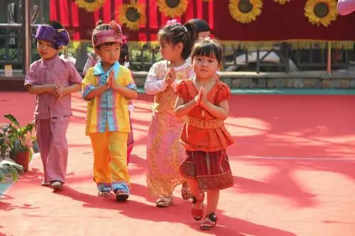 泼水节祝福小朋友的话