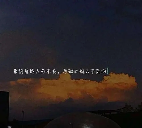 隐晦讽刺爱情的句子文案