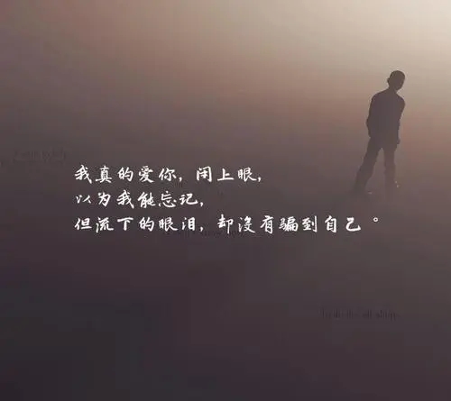 让你落泪的句子文案