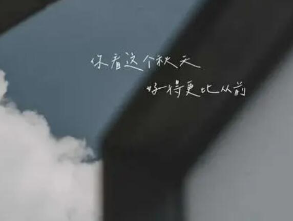 治愈系风景文案句子