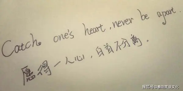 感人的爱情语录文案简短