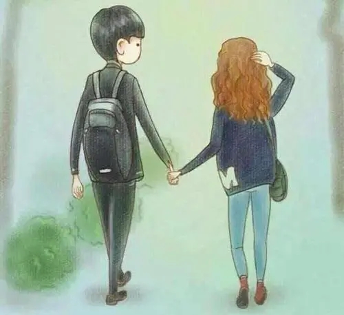 下班关心女孩的话