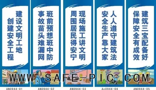 工地安全标语