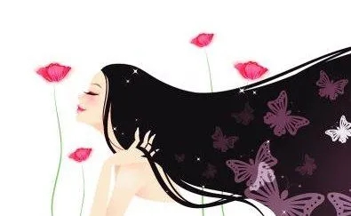 关于头发长的说说文案