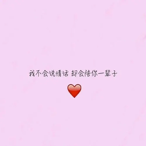 爱老公的情话文案
