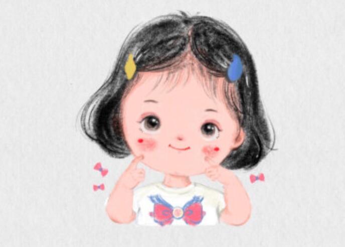 赞美十岁女孩的话